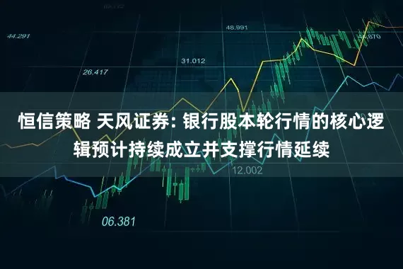 恒信策略 天风证券: 银行股本轮行情的核心逻辑预计持续成立并支撑行情延续