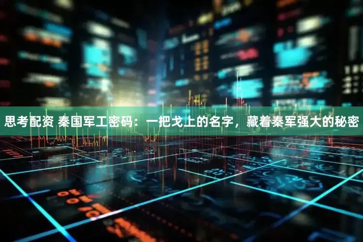 思考配资 秦国军工密码：一把戈上的名字，藏着秦军强大的秘密